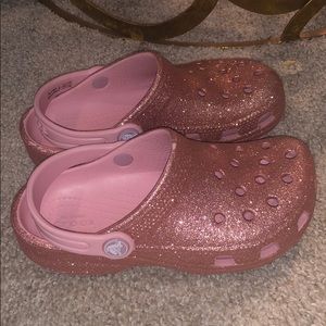 Pink Crocs